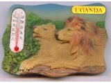 9004-005UG Lion Lioness Thermometer